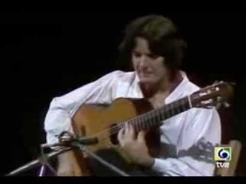 Rafael Riqueni. "Guajira", Bienal de Flamenco de Sevilla 1984.