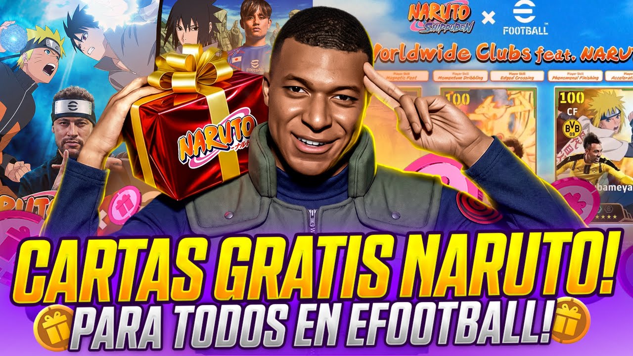 3 EPICS ACCESIBLES CON ANIMACION ESPECIAL!👀🎁NARUTO x eFootball 2026 & eFootball Mobile