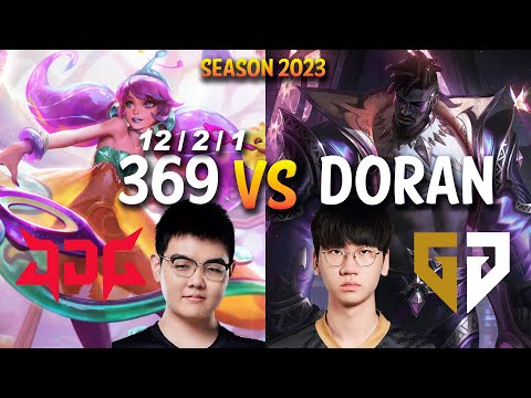 JDG 369 vs GEN Doran - 369 GWEN vs Doran K'SANTE Top - Patch 13.14 KR Ranked