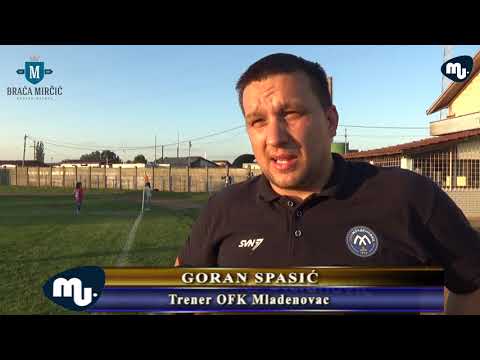 OFK Mladenovac- Poštar Zvezdara 1:0 i izjava trenera Madenovčana Gorana Spasića