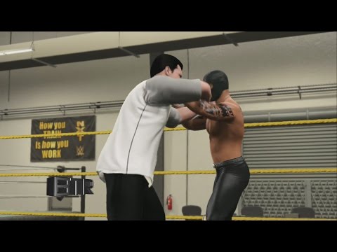 WWE 2K15 My Career Mode:First Match At Performance Center Part 2