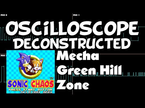 Sonic Chaos - Mecha Green Hill Zone - Oscilloscope Deconstruction