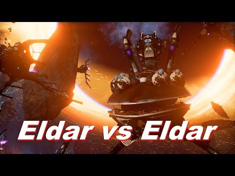Eldar vs Eldar! Rank 103, Heroic Difficulty, 1500 Points - Battlefleet Gothic Armada