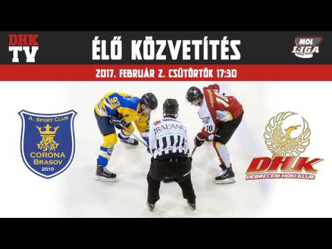 ASC Corona Brasov Vs. Debreceni Hoki Klub élő közvetítés