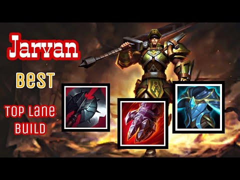Jarvan Wildrift | Top lane | Build & Runes (Gameplay)