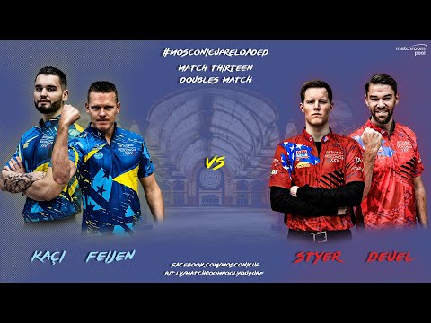 Eklent Kaçi/Niels Feijen vs Tyler Styer/Corey Deuel | 2018 Mosconi Cup