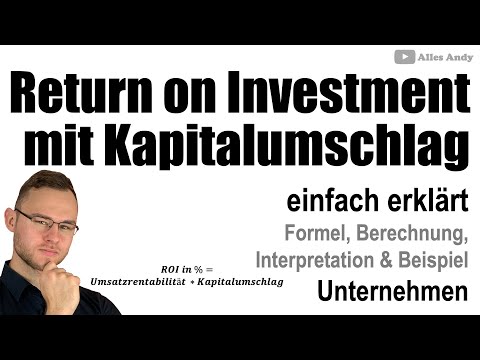 Return on Investment brechnen mit Kapitalumschlag