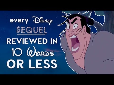 Every Bad Disney Sequel Reviewed in 10 Words or Less!
