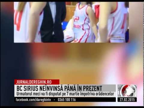 BC SIRIUS NEÎNVINSĂ PÂNĂ ÎN PREZENT (2015 02 27)