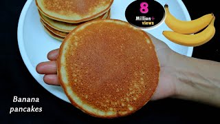 how to make pancakes without eggs and milk and flour