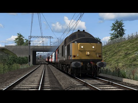 Rail Ops group 37s seen Climbing the Lickey Incline 13/01/22