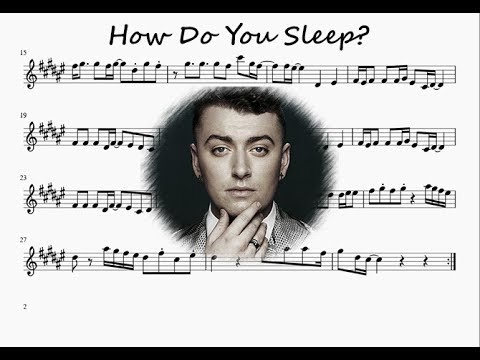 Sam Smith - How Do You Sleep? (Trombone Sheet Music)