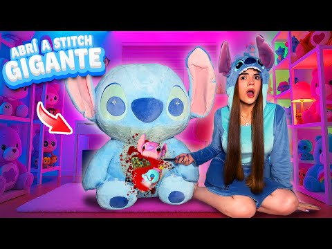I opened Stitch's biggest plush toy and discovered his evil side😱 (Lilo and Stitch) | Ani Cat😻