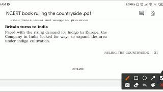 Ruling the countryside class 8// Britain turns to india//ncert history explanation part-8