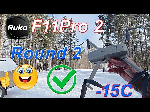 RUKO F11Pro 2 gets a Second Chance. Will it Crash? Is it too Cold? 🥶😱👍🤷‍♀️