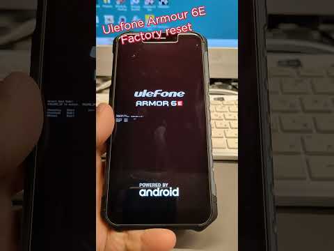 Hard Reset Ulefone Armor 6E. Delete Pin, Pattern, Password lock.