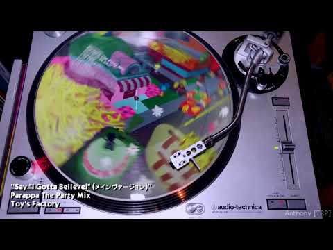 Parappa the Party Mix: Side A | Vinyl Rip (Toy's Factory)