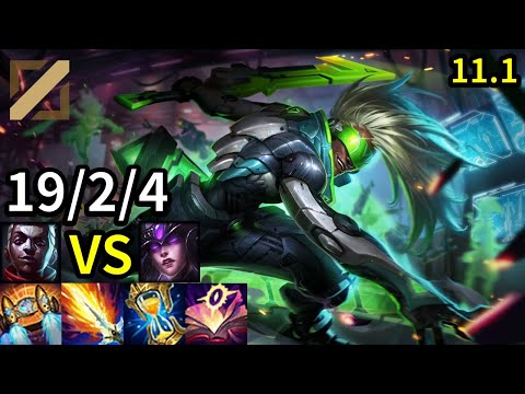 Ekko Mid vs Syndra - EUW Challenger | Patch 11.1