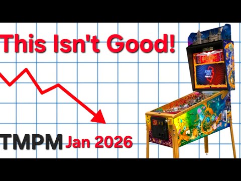 Harry Potter Starting to Drop? | This Month's Pinball Market January 2026