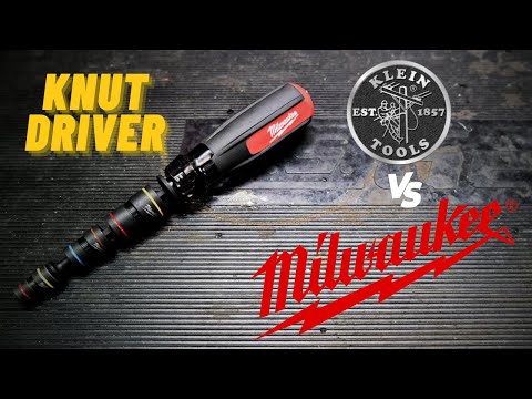 Check out the Milwaukee SHOCKWAVE Magnetic Multi-Nut Driver vs Klein 7-in-1 Multi-Bit Nut Driver