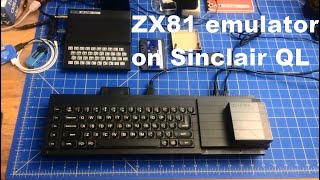 ZXSimulator - a ZX81 Emulator on the Sinclair QL