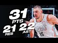 Nikola Jokic S HISTORIC TRIPLE DOUBLE 30 PTS 22 AST 21 REB March 7 2025