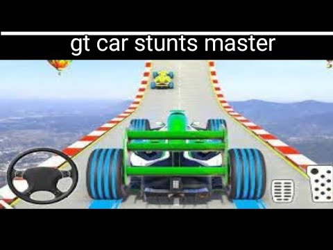Gt car stunts master 3d 8 level to OUP 10 level //gt car stunts master 3d racing gamepaly