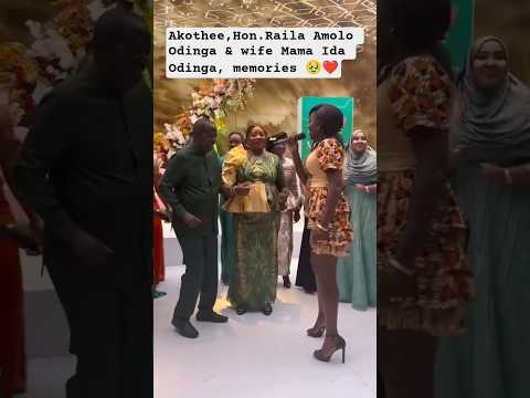 Akothee, Hon.Raila Amolo Odinga & wife Mama Ida Odinga, memories 🥹❤️ #railaodinga #primeminister