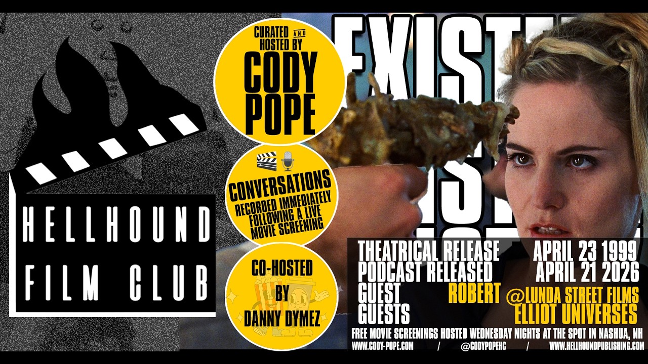 eXistenZ (1999) | Hellhound Film Club #015 with Robert @LundaStreetFilms, Elliot Universes, & more