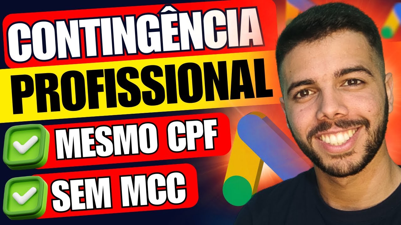 🔴NOVA e MELHOR Contingência Google Ads 2024 - Mesmo CPF - Sem MCC (Copie e Cole)