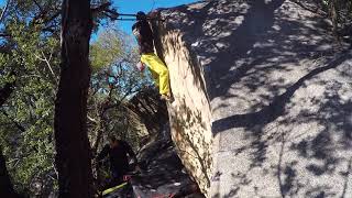 Photo of problem L'aresta del barco in La Jonquera boulder Area