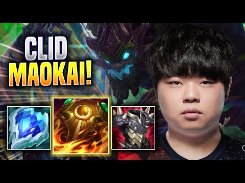 CLID TRIES MAOKAI WITH NEW REWORK! - FPX Clid Plays Maokai JUNGLE vs Kindred! | Season 2022