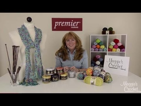 Enchant Eversoft Scarf - Learn Crochet with Maggie - Right Handed
