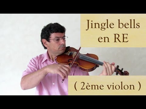 Volume 1 cours 015 / 133 - Jingle bells en RE - Apprendre le Violon avec olivier Lesseur