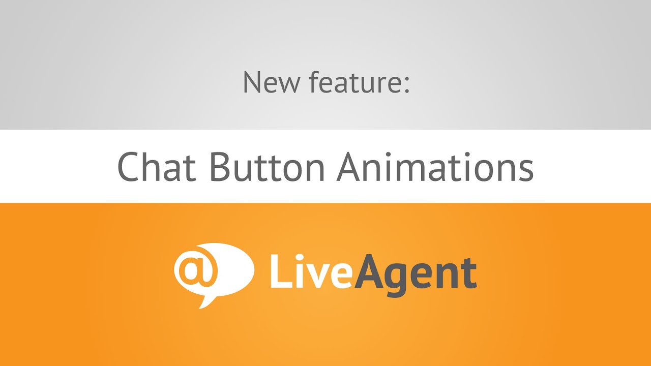 Thumbnail for Animations de bouton de chat LiveAgent