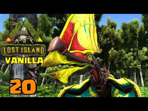 DOMAMOS A TAPEJARA MAIS LINDA DO PLANETA! - ARK:SURVIVAL EVOLVED - LOST ISLAND Vanilla - #20