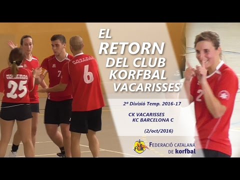 KCB C - VAC (J2 2ªDiv) Lliga Nac. 2ª Div. de Korfbal 2016-17