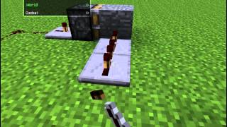 preview picture of video 'minecraft piston gate'