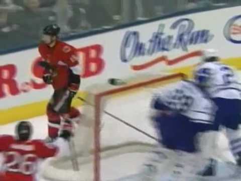 Spezza goal @ Leafs (04/11/09)