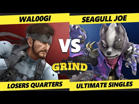 The Grind 160 Losers Quarters - Seagull Joe (Palutena, Wolf) Vs. Wal00gi (Snake) Smash Ultimate