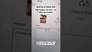 Free AI Image Editor: Edit Photos with Text Prompts - No Signup Needed! 🔥