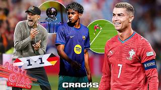 NO pudo CR7 | ¡Se lo empataron! Musiala out | Lamine: “Nunca voy a cambiar” | Alerta Konaté