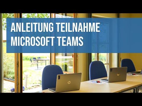 Anleitung Teilnahme an einem Online-Seminar mit MicrosoftTeams