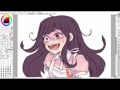 Danganronpa "Despair Expressions" Speed Paint - YouTube