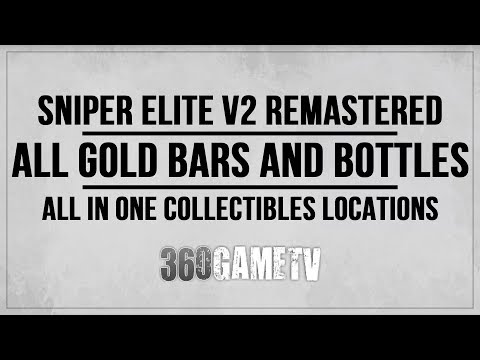 Sniper Elite V2 Remastered All Gold Bars / Hidden Bottles Collectibles Locations - All in One Guide
