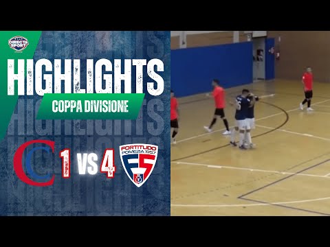 Futsal Coppa Divisione 16° di Finale - Città di Cagliari-Fortitudo Pomezia 1-4 (Highlights)