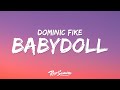 Dominic Fike Babydoll Lyrics