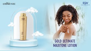 Fair & White Gold Even Tone Maxitone Lightening Anti Ageing Body Lotion - 350ml