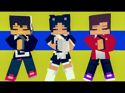 BELLAMY MEME X SUPER IDOL : MINECRAFT ANIMATION BAGAS CRAFT AND JJ   - MONSTER SCHOOL