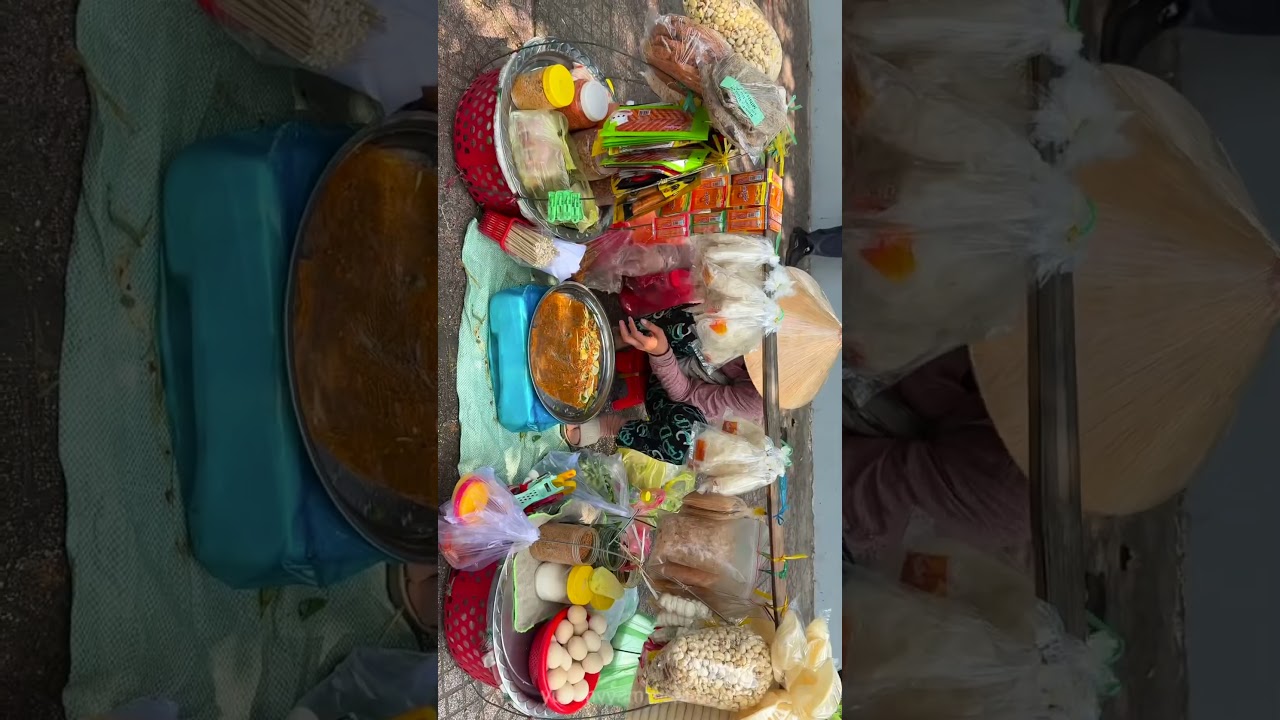 독특한 양념 월남쌈야채롤 / Spring Rolls with a Unique Sauce - vietnamese street food